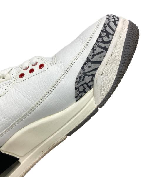 NIKE（ナイキ）NIKE (ナイキ) AIR JORDAN 3 RETRO ホワイト サイズ:US8の古着・服飾アイテム