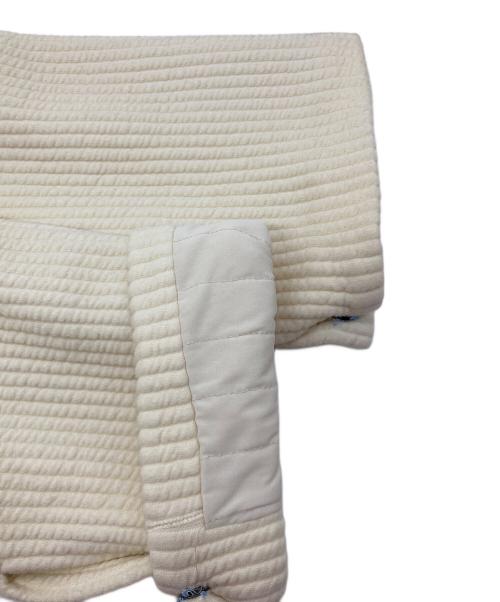 Rosarymoon（ロザリームーン）Rosarymoon (ロザリームーン) ジャガードロングコート ホワイト サイズ:Freeの古着・服飾アイテム