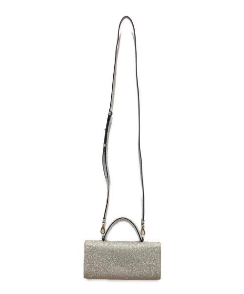 Salvatore Ferragamo（サルヴァトーレ フェラガモ）Salvatore Ferragamo (サルヴァトーレ フェラガモ) ヴァラリボングリッターショルダーウォレットの古着・服飾アイテム