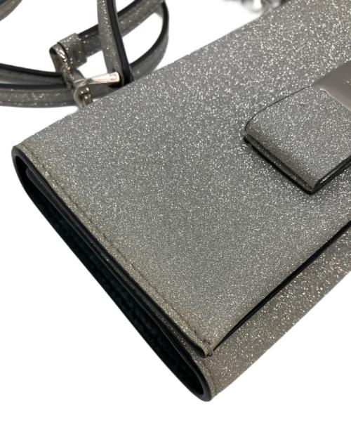 Salvatore Ferragamo（サルヴァトーレ フェラガモ）Salvatore Ferragamo (サルヴァトーレ フェラガモ) ヴァラリボングリッターショルダーウォレットの古着・服飾アイテム