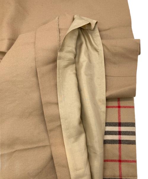 Burberry's（バーバリー）Burberry's (バーバリー) ノバチェックラップキュロット ベージュ サイズ:Lの古着・服飾アイテム