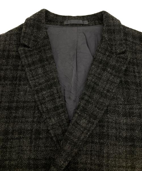 BEAMS PLUS（ビームスプラス）BEAMS PLUS (ビームスプラス) チェックダブルブレステッド グレー サイズ:Ｌの古着・服飾アイテム