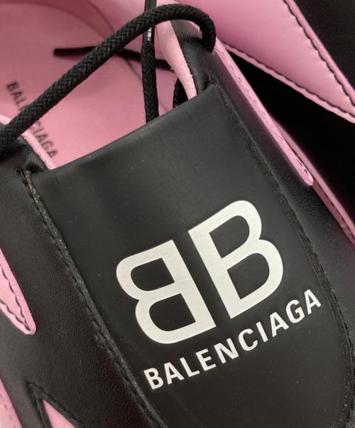 BALENCIAGA（バレンシアガ）BALENCIAGA (バレンシアガ) ZEN SNEAKER ピンク×ブラック サイズ:UK5の古着・服飾アイテム