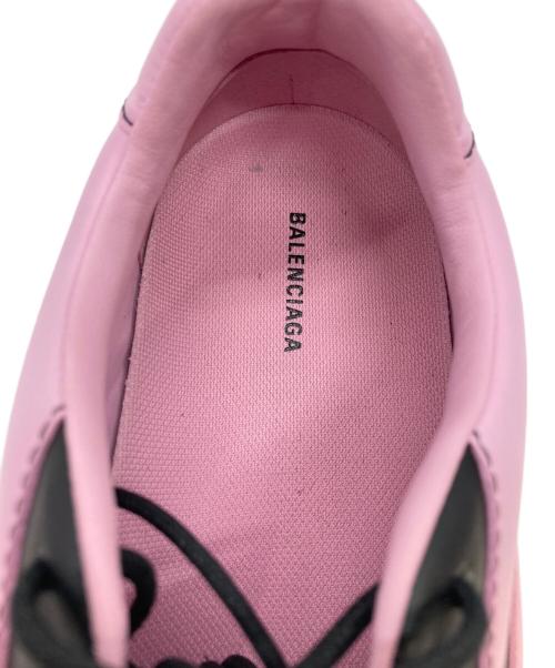 BALENCIAGA（バレンシアガ）BALENCIAGA (バレンシアガ) ZEN SNEAKER ピンク×ブラック サイズ:UK5の古着・服飾アイテム