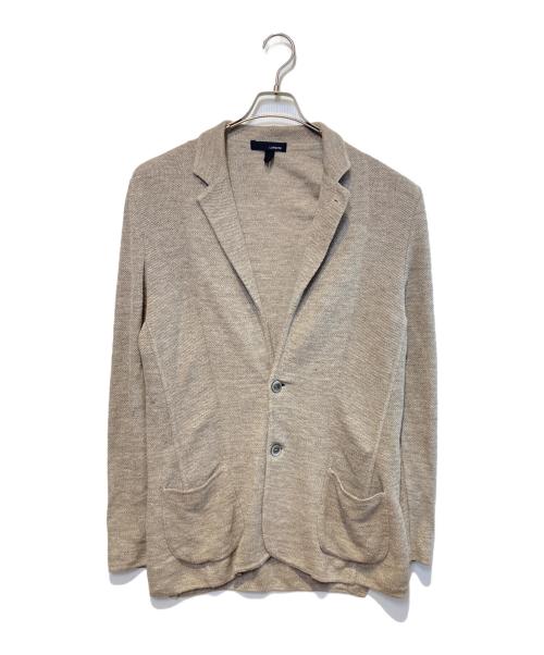 LARDINI（ラルディーニ）LARDINI (ラルディーニ) コットンリネンジャケット ベージュ サイズ:Ｌの古着・服飾アイテム