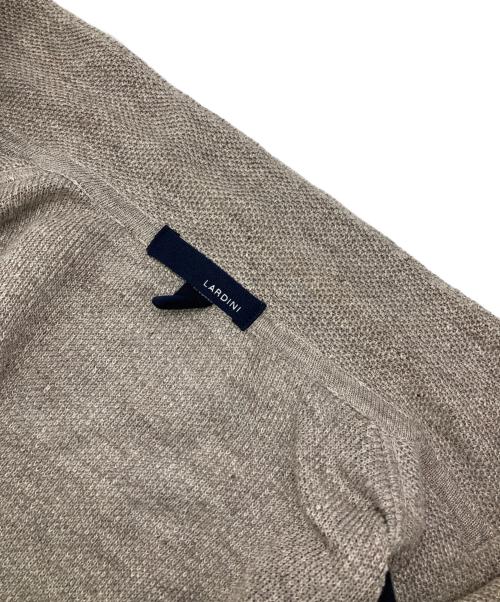 LARDINI（ラルディーニ）LARDINI (ラルディーニ) コットンリネンジャケット ベージュ サイズ:Ｌの古着・服飾アイテム