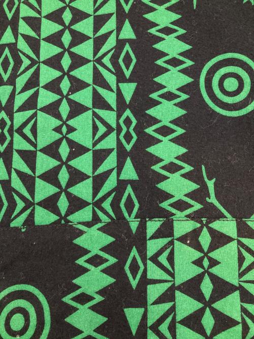 South2 West8（サウスツー ウエストエイト）South2 West8 (サウスツー ウエストエイト) BEAMS BOY (ビームスボーイ) Mexican One-Piece グリーン×ブラック サイズ:Mの古着・服飾アイテム