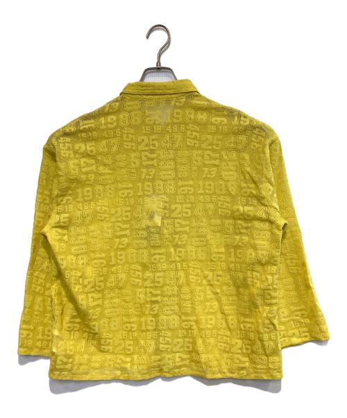 BEAMS BOY（ビームスボーイ）BEAMS BOY (ビームスボーイ) ナンバーレースシャツ イエロー サイズ:Free 未使用品の古着・服飾アイテム