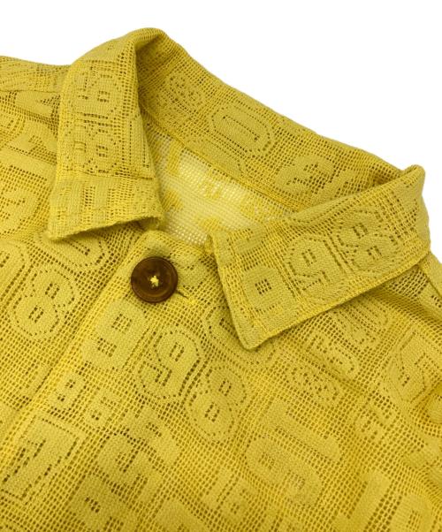 BEAMS BOY（ビームスボーイ）BEAMS BOY (ビームスボーイ) ナンバーレースシャツ イエロー サイズ:Free 未使用品の古着・服飾アイテム