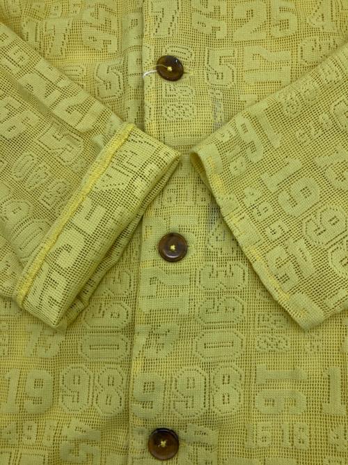 BEAMS BOY（ビームスボーイ）BEAMS BOY (ビームスボーイ) ナンバーレースシャツ イエロー サイズ:Free 未使用品の古着・服飾アイテム