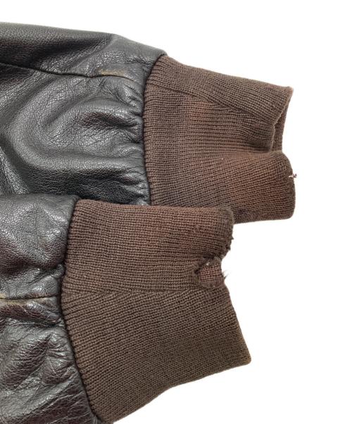L.L.Bean（エルエルビーン）L.L.Bean (エルエルビーン) ［古着］A-2レザーフライトジャケット ブラウン サイズ:Lの古着・服飾アイテム