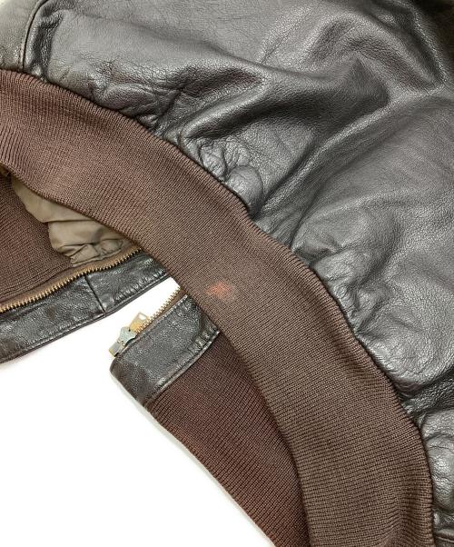 L.L.Bean（エルエルビーン）L.L.Bean (エルエルビーン) ［古着］A-2レザーフライトジャケット ブラウン サイズ:Lの古着・服飾アイテム