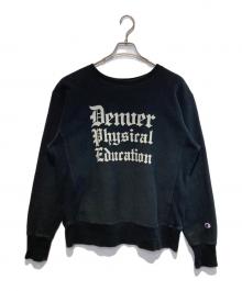 Champion（チャンピオン）の古着「11.5oz リバースウィーブ クルーネックスウェット」｜ブラック