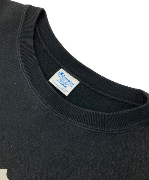 Champion（チャンピオン）Champion (チャンピオン) 11.5oz リバースウィーブ クルーネックスウェット ブラック サイズ:XLの古着・服飾アイテム