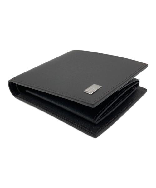 dunhill（ダンヒル）dunhill (ダンヒル) SIDECAR二つ折り財布 ダークブラウンの古着・服飾アイテム