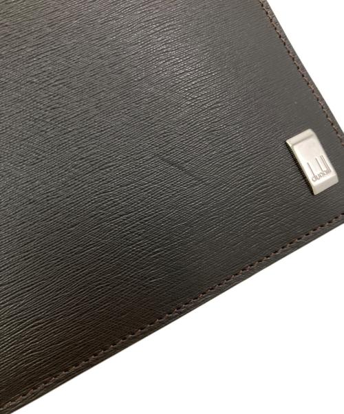 dunhill（ダンヒル）dunhill (ダンヒル) SIDECAR二つ折り財布 ダークブラウンの古着・服飾アイテム
