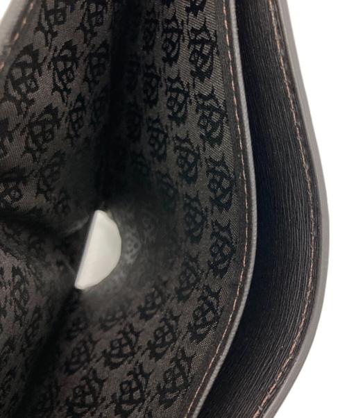 dunhill（ダンヒル）dunhill (ダンヒル) SIDECAR二つ折り財布 ダークブラウンの古着・服飾アイテム