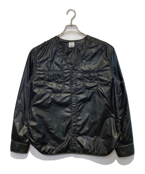 POST O'ALLS（ポストオーバーオールズ）POST O'ALLS (ポストオーバーオールズ) ナイロンタフタジャケット ブラック サイズ:Lの古着・服飾アイテム