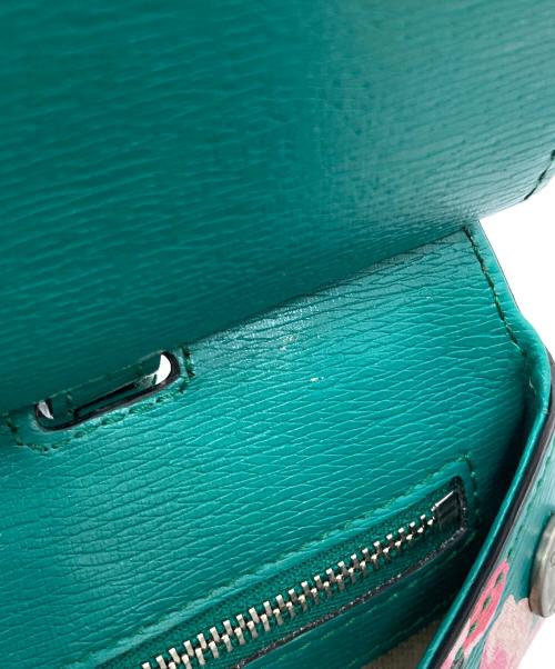 GUCCI（グッチ）GUCCI (グッチ) ブルームスバンブーデイリーハンドバッグ グリーンの古着・服飾アイテム