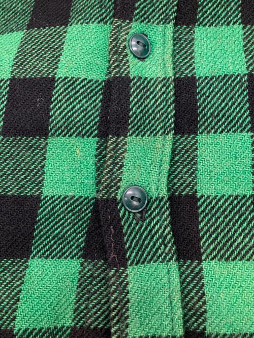 L.L.Bean（エルエルビーン）L.L.Bean (エルエルビーン) ［古着］バッファローチェックネルシャツ グリーン サイズ:Mの古着・服飾アイテム