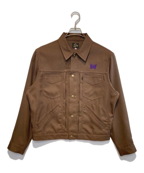 Needles（ニードルズ）Needles (ニードルズ) Penny Jean Jacket Poly Twill ブラウン サイズ:Ｓの古着・服飾アイテム