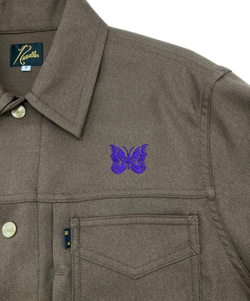 Needles（ニードルズ）Needles (ニードルズ) Penny Jean Jacket Poly Twill ブラウン サイズ:Ｓの古着・服飾アイテム