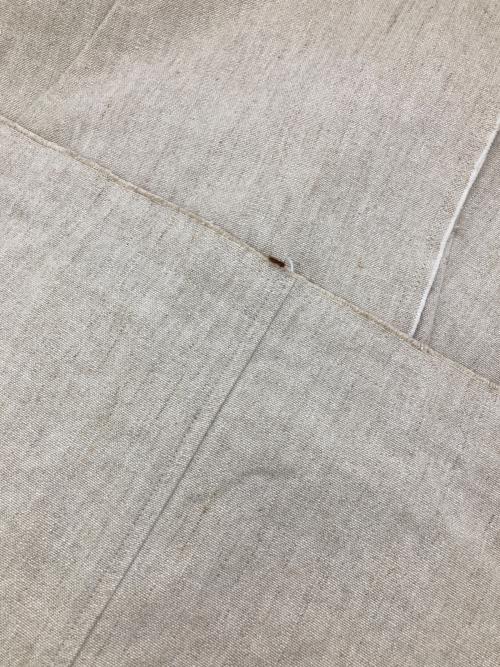 FRAMeWORK（フレームワーク）FRAMeWORK (フレームワーク) 綿麻プレーンコート ベージュ サイズ:38の古着・服飾アイテム