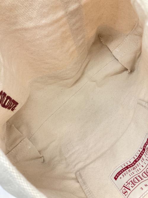 FRAMeWORK YA GOOD IDEAS（フレームワークス ヤァグッドアイデアズ）FRAMeWORK YA GOOD IDEAS (フレームワークス ヤァグッドアイデアズ) トートバッグ ベージュの古着・服飾アイテム