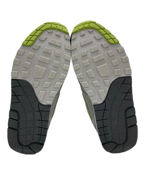 NIKE（ナイキ）NIKE (ナイキ) HUF (ハフ) AIR MAX １SP グレー×グリーン サイズ:US9.5の古着・服飾アイテム