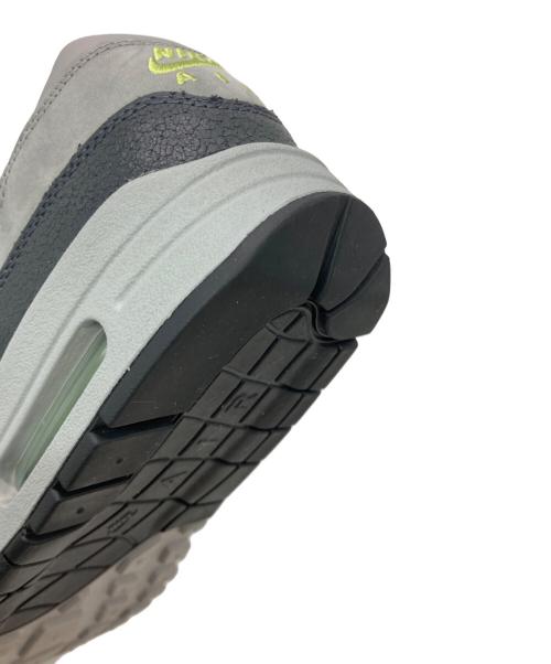 NIKE（ナイキ）NIKE (ナイキ) HUF (ハフ) AIR MAX １SP グレー×グリーン サイズ:US9.5の古着・服飾アイテム