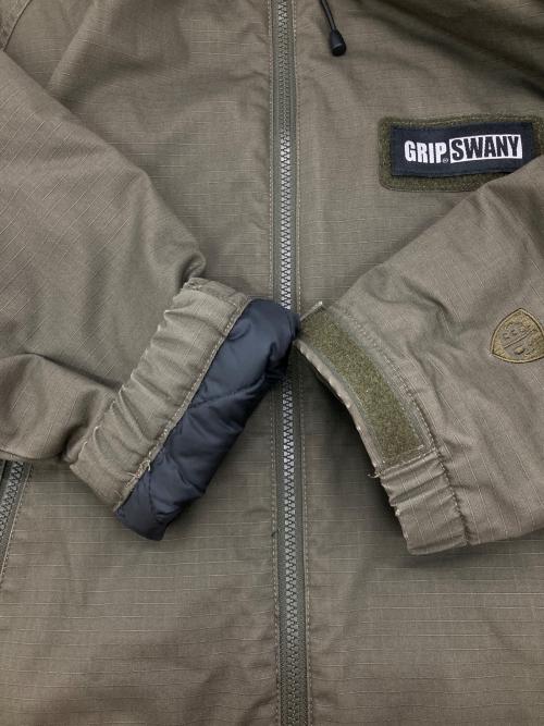 GRIP SWANY（グリップスワニー）GRIP SWANY (グリップスワニー) ファイアプルーフ リップストップパーカー オリーブ サイズ:Lの古着・服飾アイテム