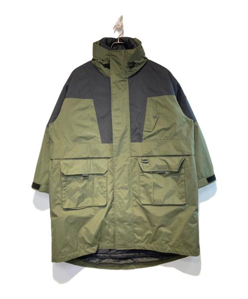 MERRELL（メレル）MERRELL (メレル) 2WAYマウンテンコート オリーブ×ブラック サイズ:95の古着・服飾アイテム