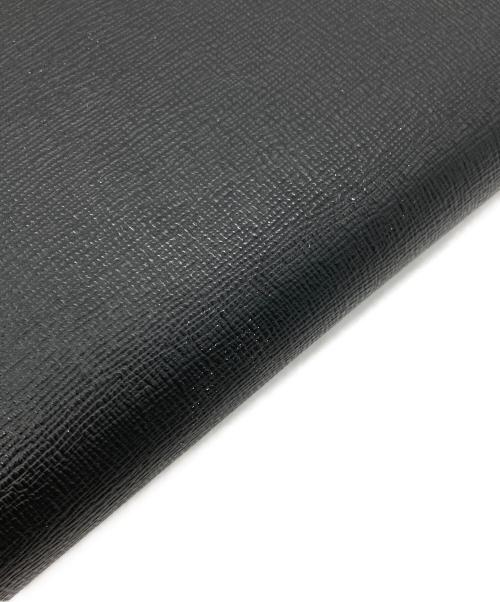 POLO RALPH LAUREN（ポロ・ラルフローレン）POLO RALPH LAUREN (ポロ・ラルフローレン) ラウンドファスナー財布 ブラックの古着・服飾アイテム