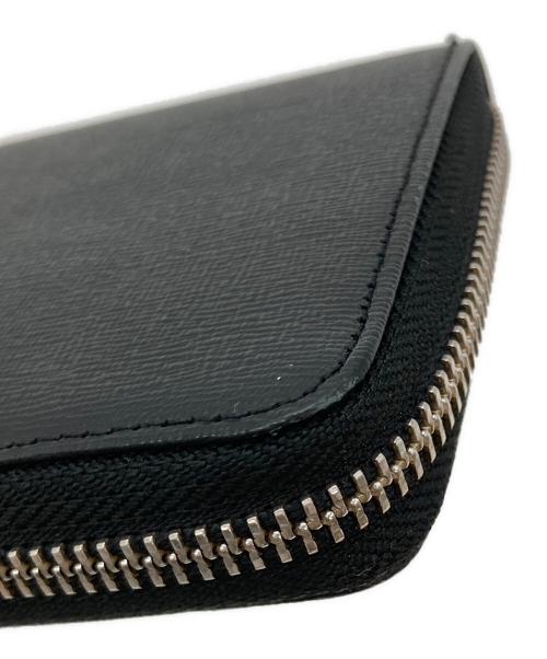 POLO RALPH LAUREN（ポロ・ラルフローレン）POLO RALPH LAUREN (ポロ・ラルフローレン) ラウンドファスナー財布 ブラックの古着・服飾アイテム