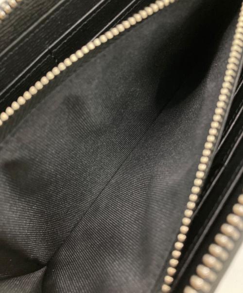 POLO RALPH LAUREN（ポロ・ラルフローレン）POLO RALPH LAUREN (ポロ・ラルフローレン) ラウンドファスナー財布 ブラックの古着・服飾アイテム