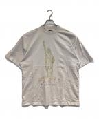 BALENCIAGAバレンシアガ）の古着「Paris Liberty ビンテージ加工Tシャツ」｜ホワイト