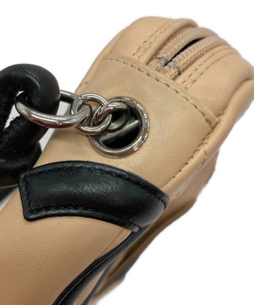 CHANEL（シャネル）CHANEL (シャネル) カンボンココマークワンショルダーバッグ ベージュ×ブラックの古着・服飾アイテム