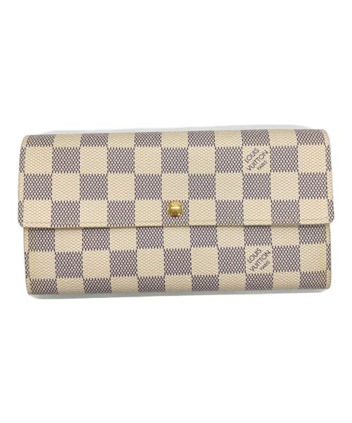 LOUIS VUITTON（ルイ ヴィトン）LOUIS VUITTON (ルイ ヴィトン) ポルトフォイユ・サラ アイボリーの古着・服飾アイテム