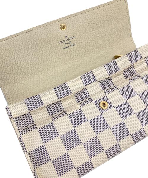 LOUIS VUITTON（ルイ ヴィトン）LOUIS VUITTON (ルイ ヴィトン) ポルトフォイユ・サラ アイボリーの古着・服飾アイテム