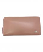 Vivienne Westwoodヴィヴィアンウエストウッド）の古着「ラウンドファスナーウォレット」｜ピンク