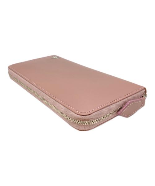 Vivienne Westwood（ヴィヴィアンウエストウッド）Vivienne Westwood (ヴィヴィアンウエストウッド) ラウンドファスナーウォレット ピンクの古着・服飾アイテム