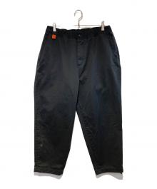 RED KAP×FAT（レッド キャップ×エフエーティー）の古着「FULLKAPワイドイージーパンツ」｜ブラック