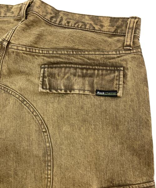BACK CHANNEL（バックチャンネル）BACK CHANNEL (バックチャンネル) ［古着］デニムカーゴパンツ ベージュ サイズ:Lの古着・服飾アイテム