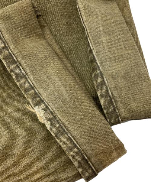 BACK CHANNEL（バックチャンネル）BACK CHANNEL (バックチャンネル) ［古着］デニムカーゴパンツ ベージュ サイズ:Lの古着・服飾アイテム