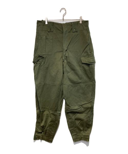 Belgium Army（ベルギーアーミー）Belgium Army (ベルギーアーミー) ［古着］M64フィールドパンツ オリーブ サイズ:5Dの古着・服飾アイテム