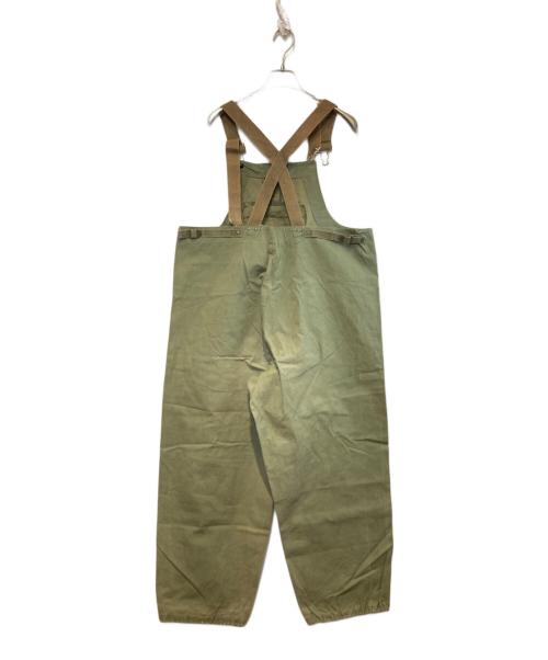U'S NAVY（ユーエスネイビー）U'S NAVY (アメリカ海軍) ［古着］N-2デッキレインパンツ オリーブ サイズ:Sの古着・服飾アイテム