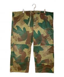 Belgium Army（ベルギーアーミー）の古着「ブラッシュストロークカモパンツ」｜オリーブ×ブラウン