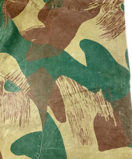 Belgium Army（ベルギーアーミー）Belgium Army (ベルギーアーミー) ブラッシュストロークカモパンツ オリーブ×ブラウン サイズ:4の古着・服飾アイテム