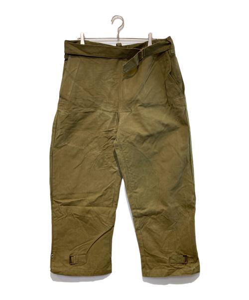 French Army（フランス軍）French Army (フランス軍) ［古着］M-38モーターサイクルパンツ カーキ サイズ:不明の古着・服飾アイテム