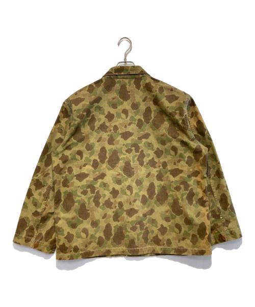 US ARMY（ユーエスアーミー）US ARMY (ユーエスアーミー) ［古着］ダックハンターカモHBTジャケット オリーブ×ブラウン サイズ:Lの古着・服飾アイテム